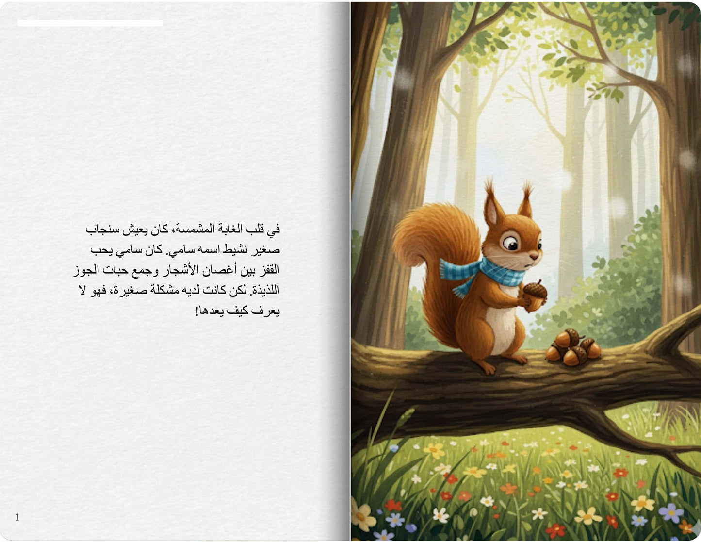 الأرقام في الغابة