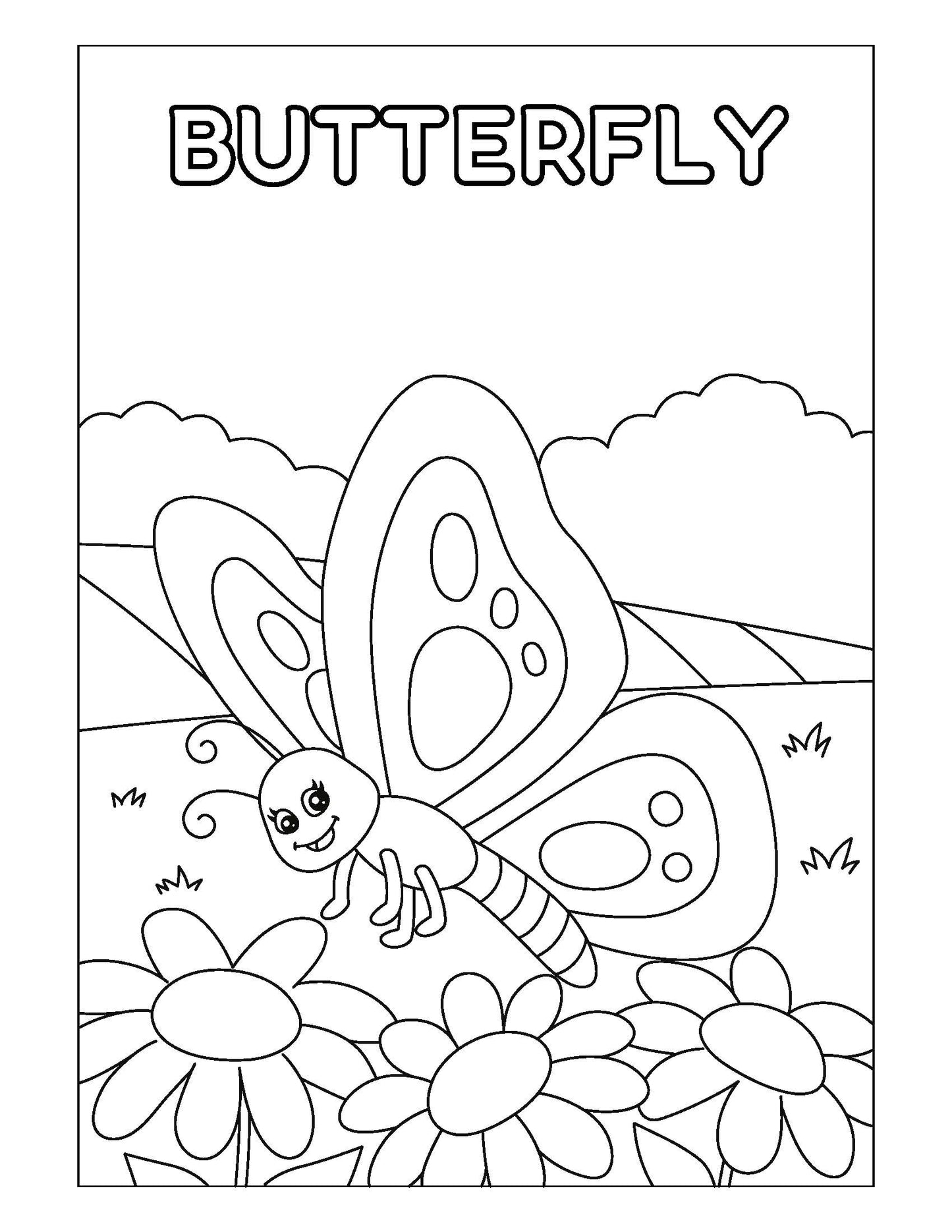 IN THE GARDEN COLORING BOOK