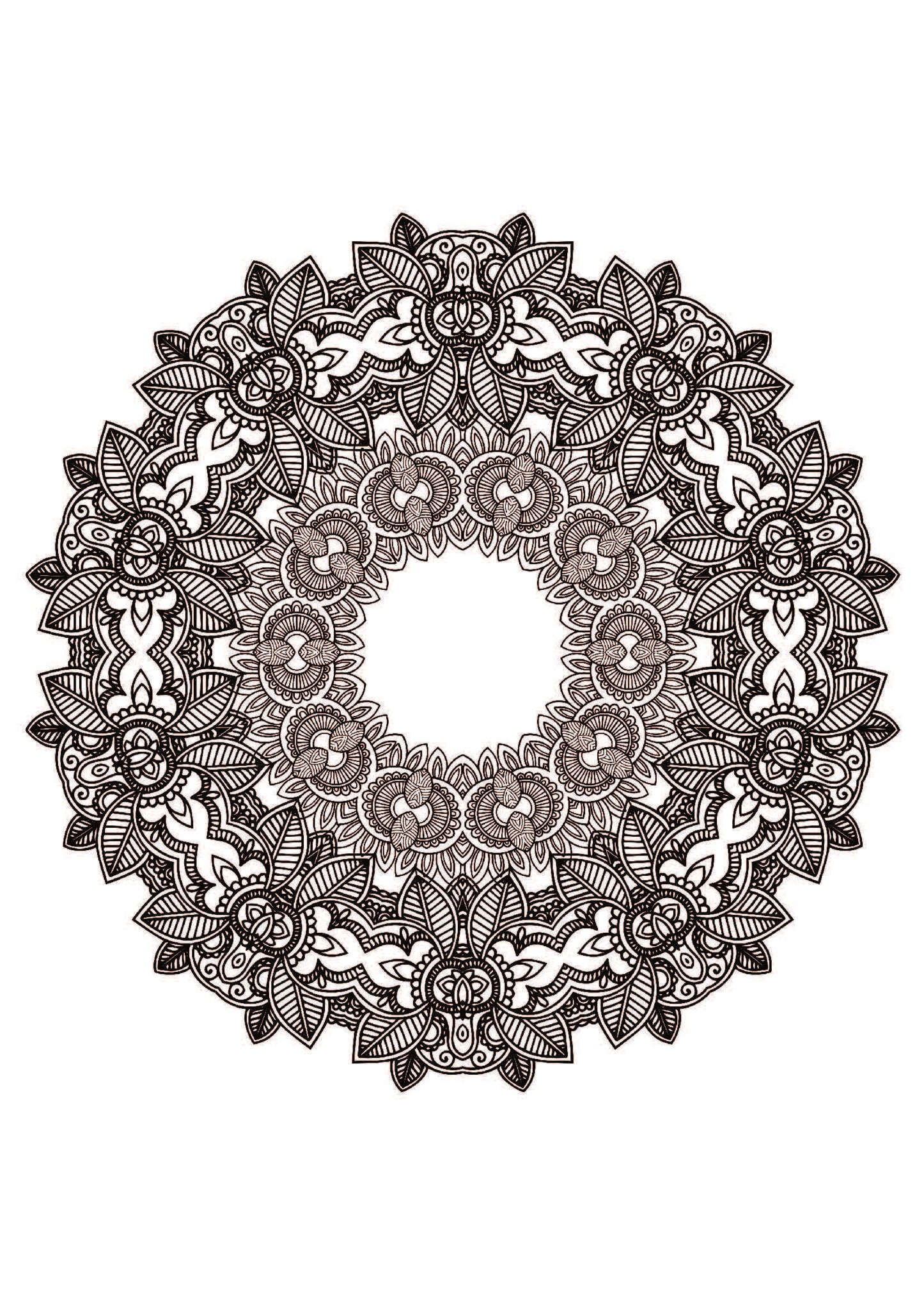 Mandala Colouring Book
