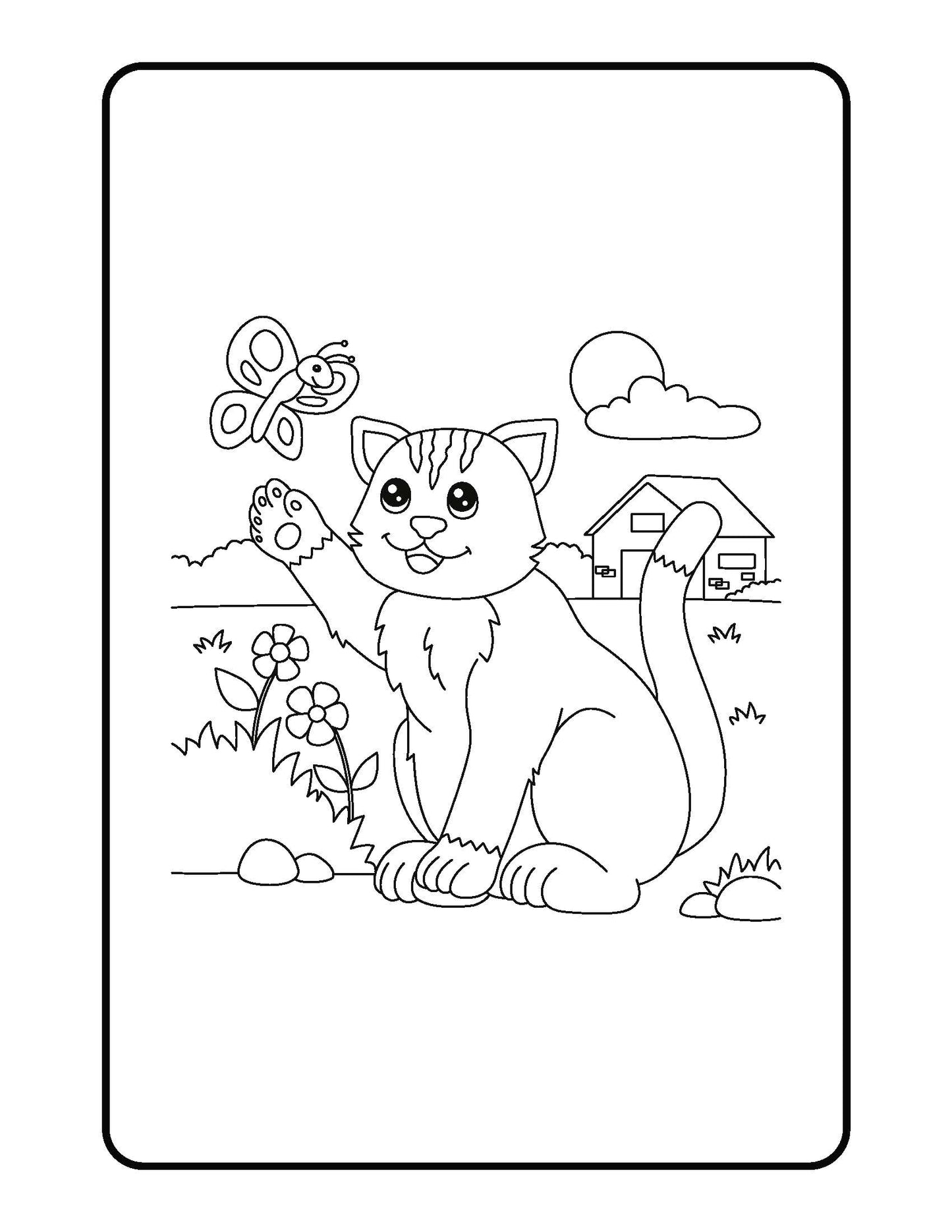 cats coloring book