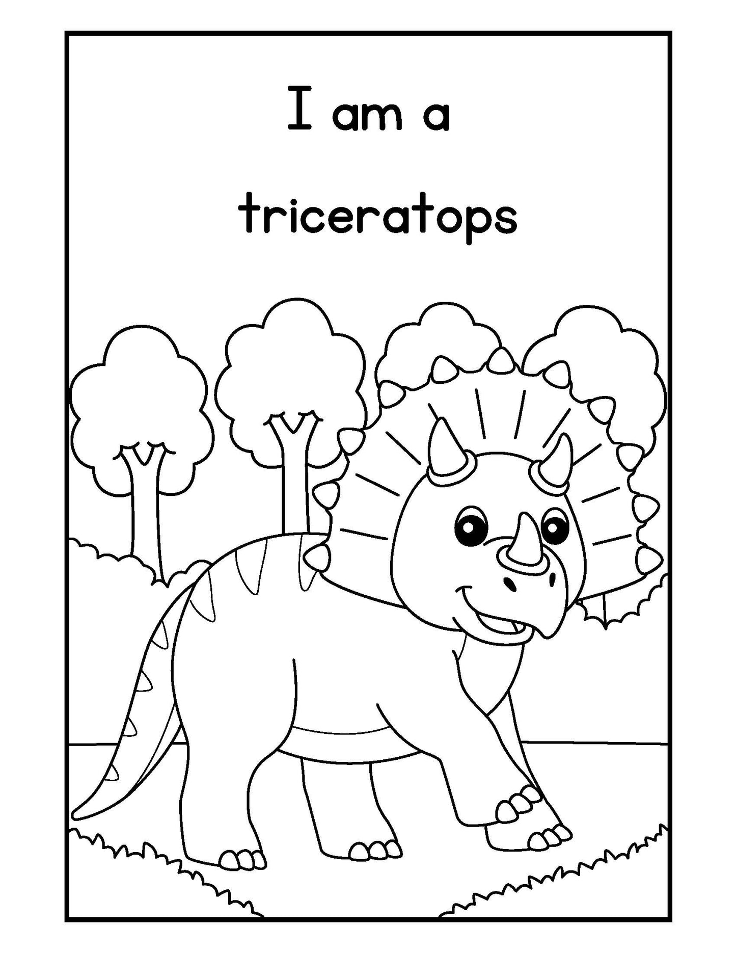 DINOSAUR coloring pages