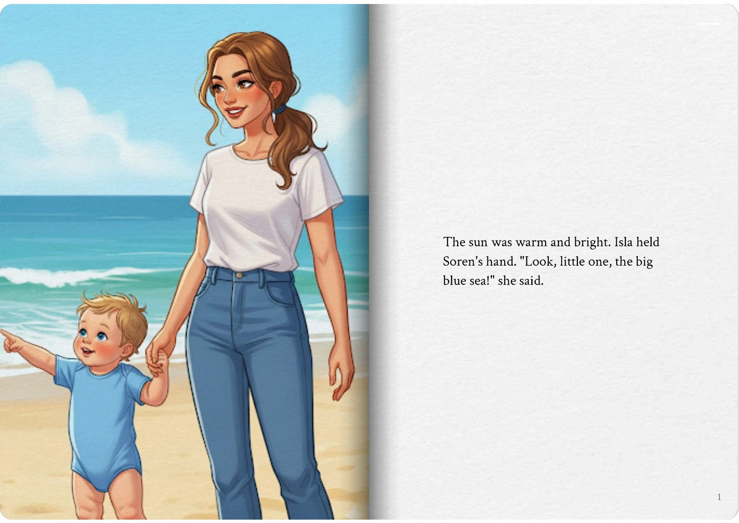 Soren's Seaside Day
