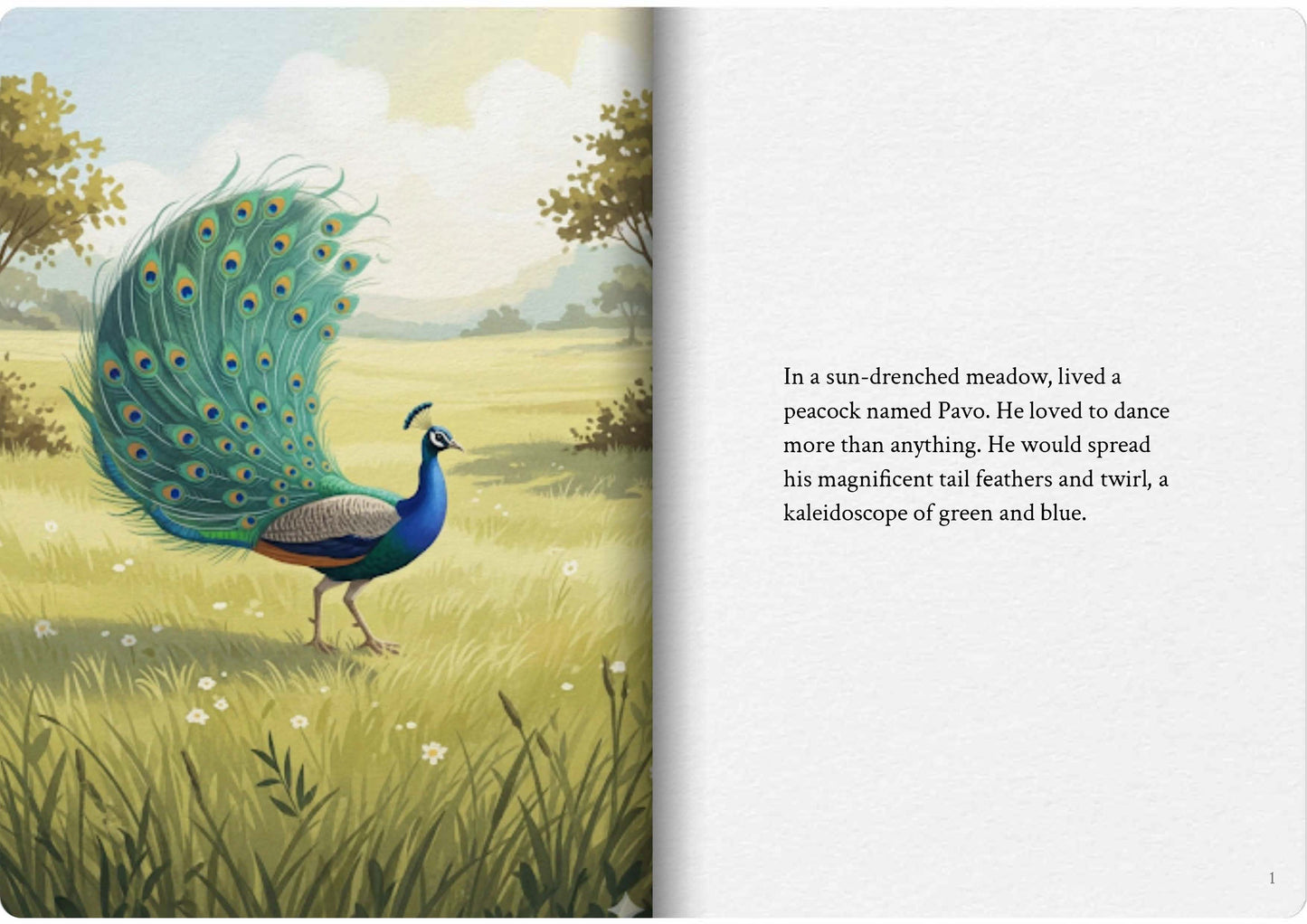 The Dancing Peacock
