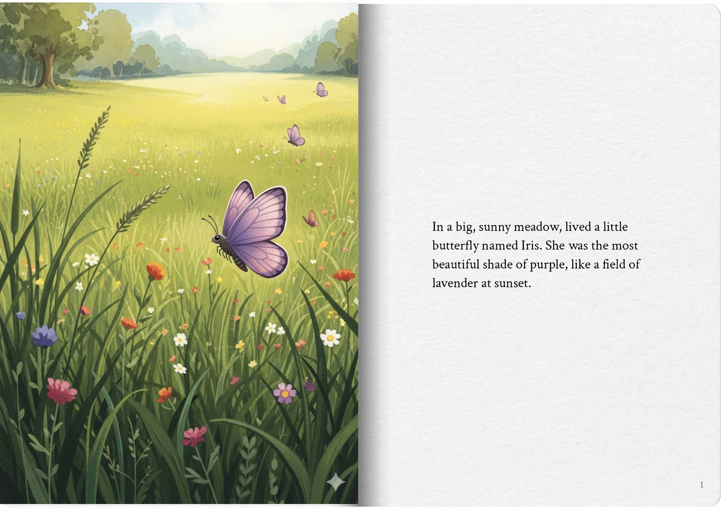 The Purple Butterfly