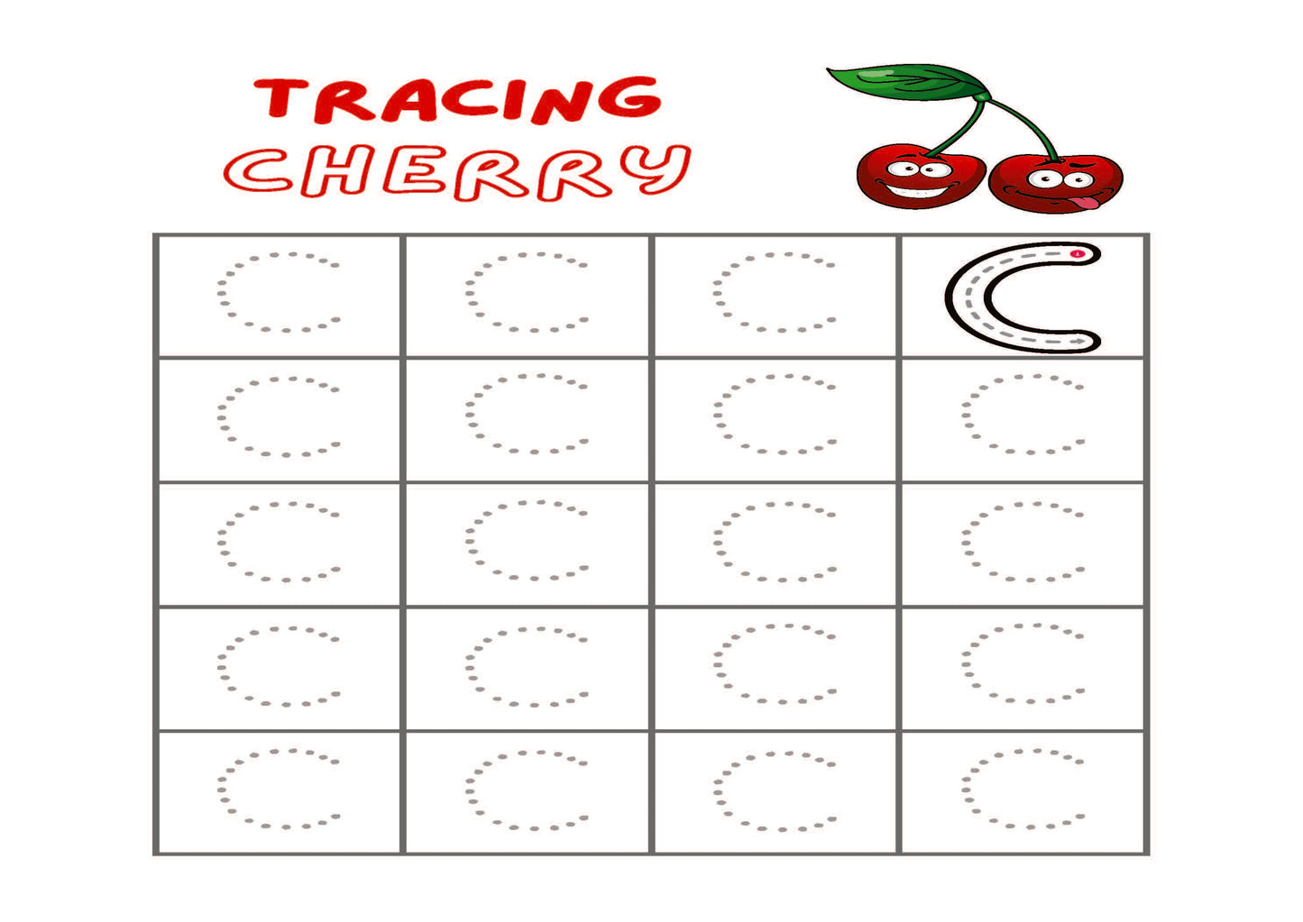 Tracing Letters Alphabet