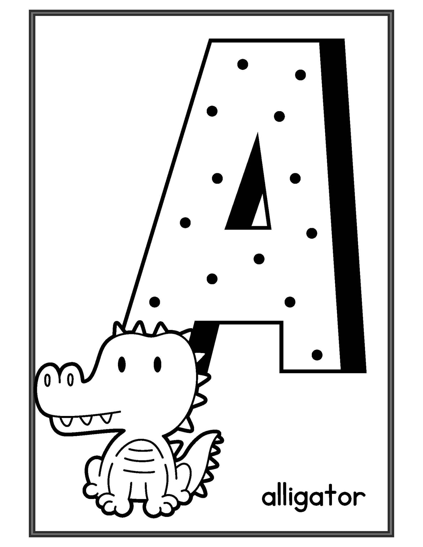 A-Z Coloring Book