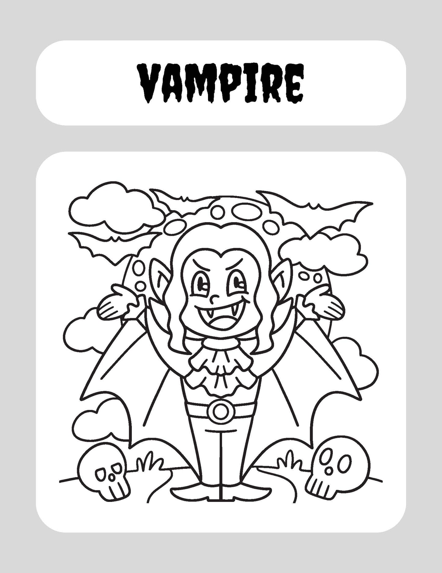 HALLOWEEN coloring book