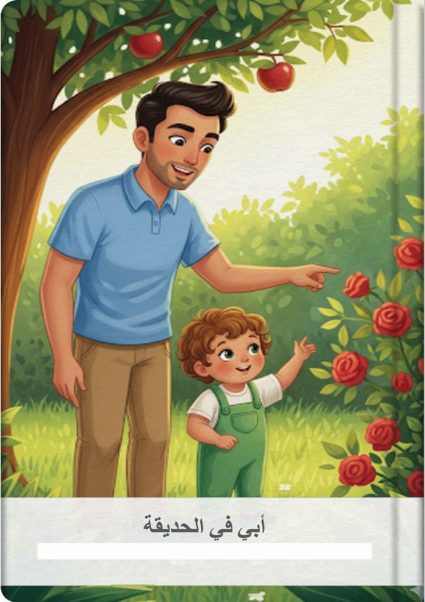 أبي في الحديقة
