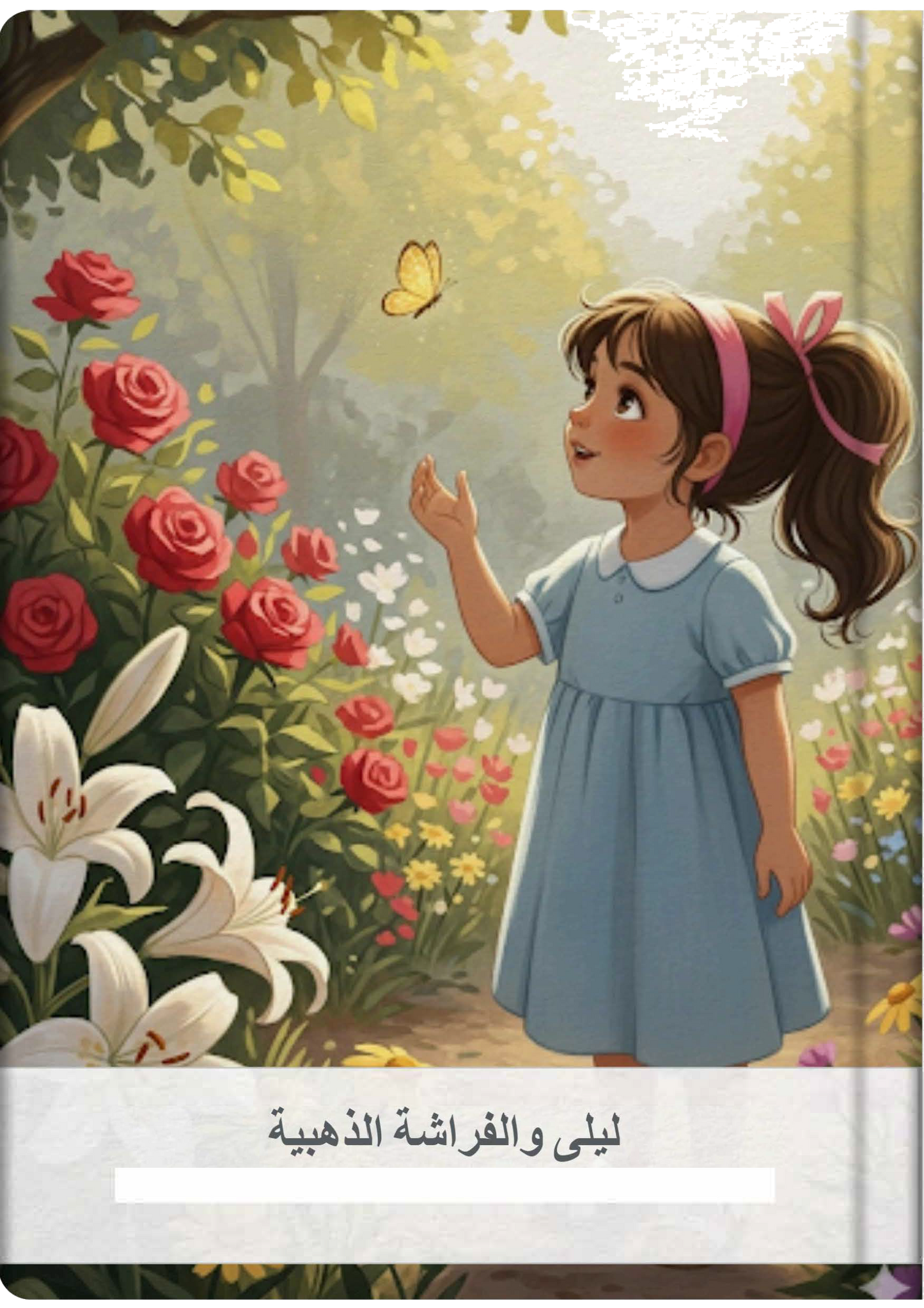 ليلى والفراشة الذهبية
