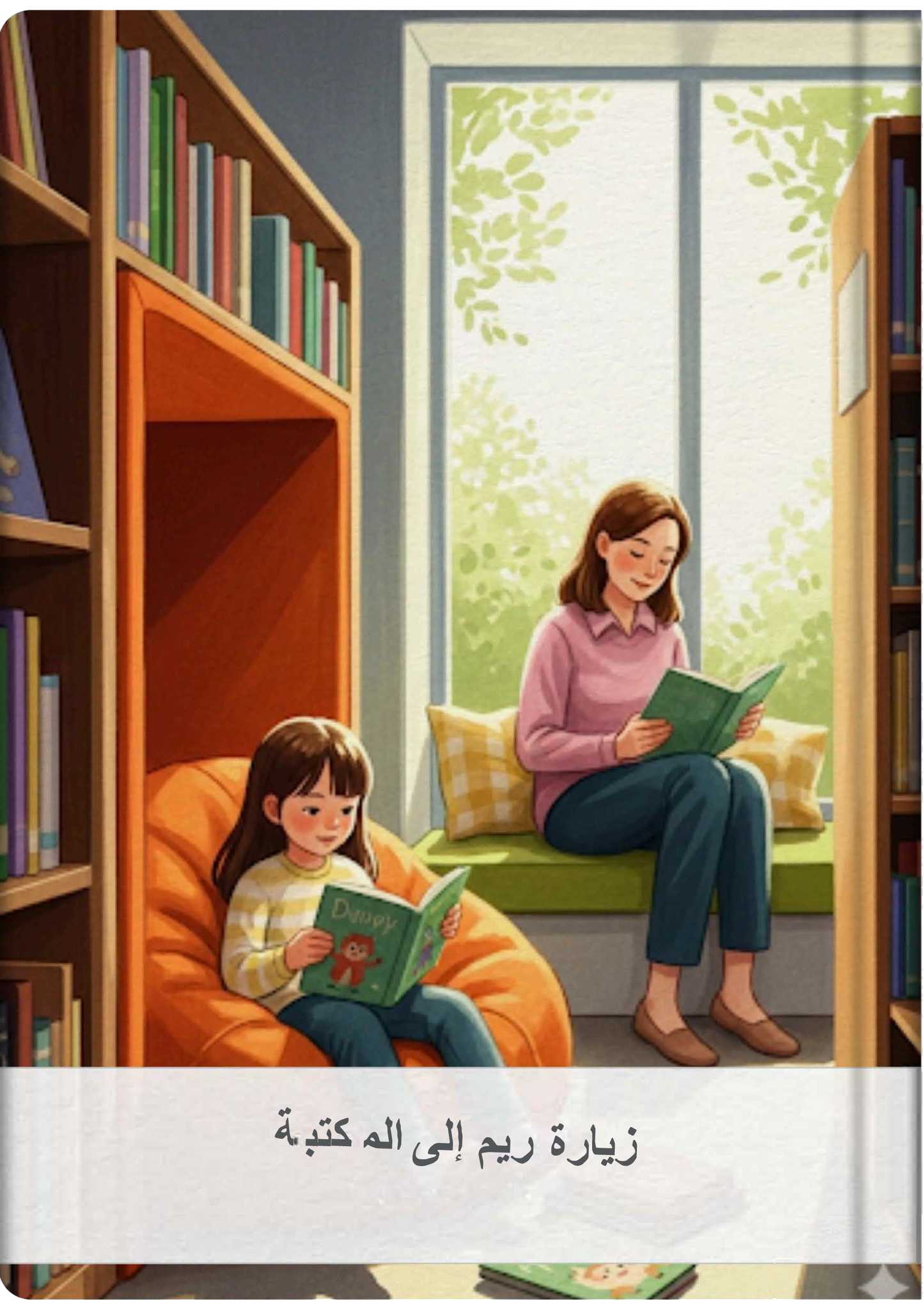 زيارة ريم إلى المكتبة