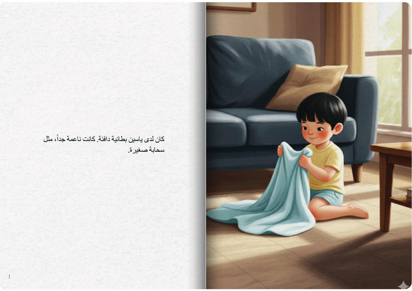 بطانية ياسين الدافئة