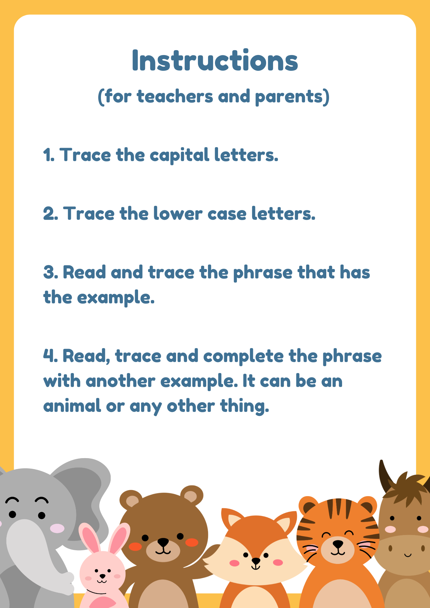 my abc tracing booklet