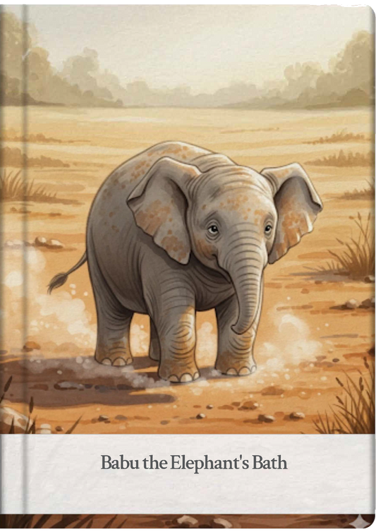 Babu the Elephant's Bath