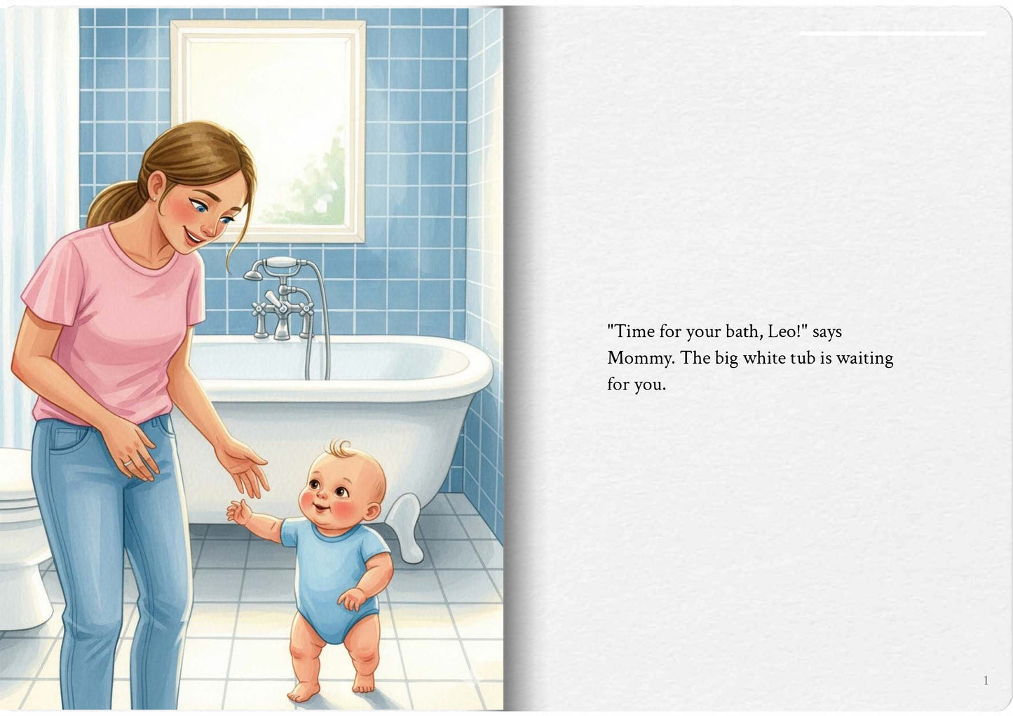 Baby’s Bath Time