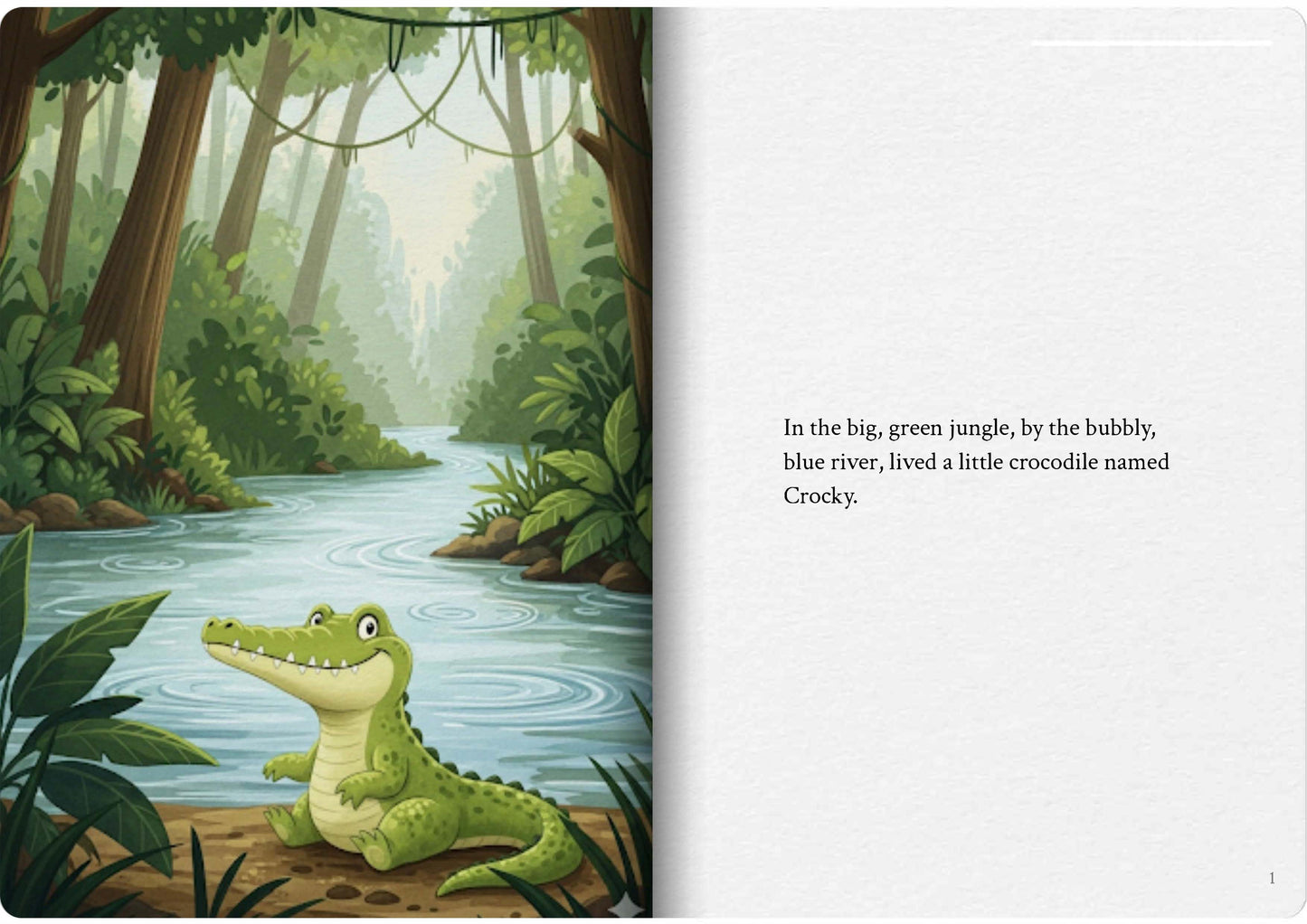 Crocky's Big Smile
