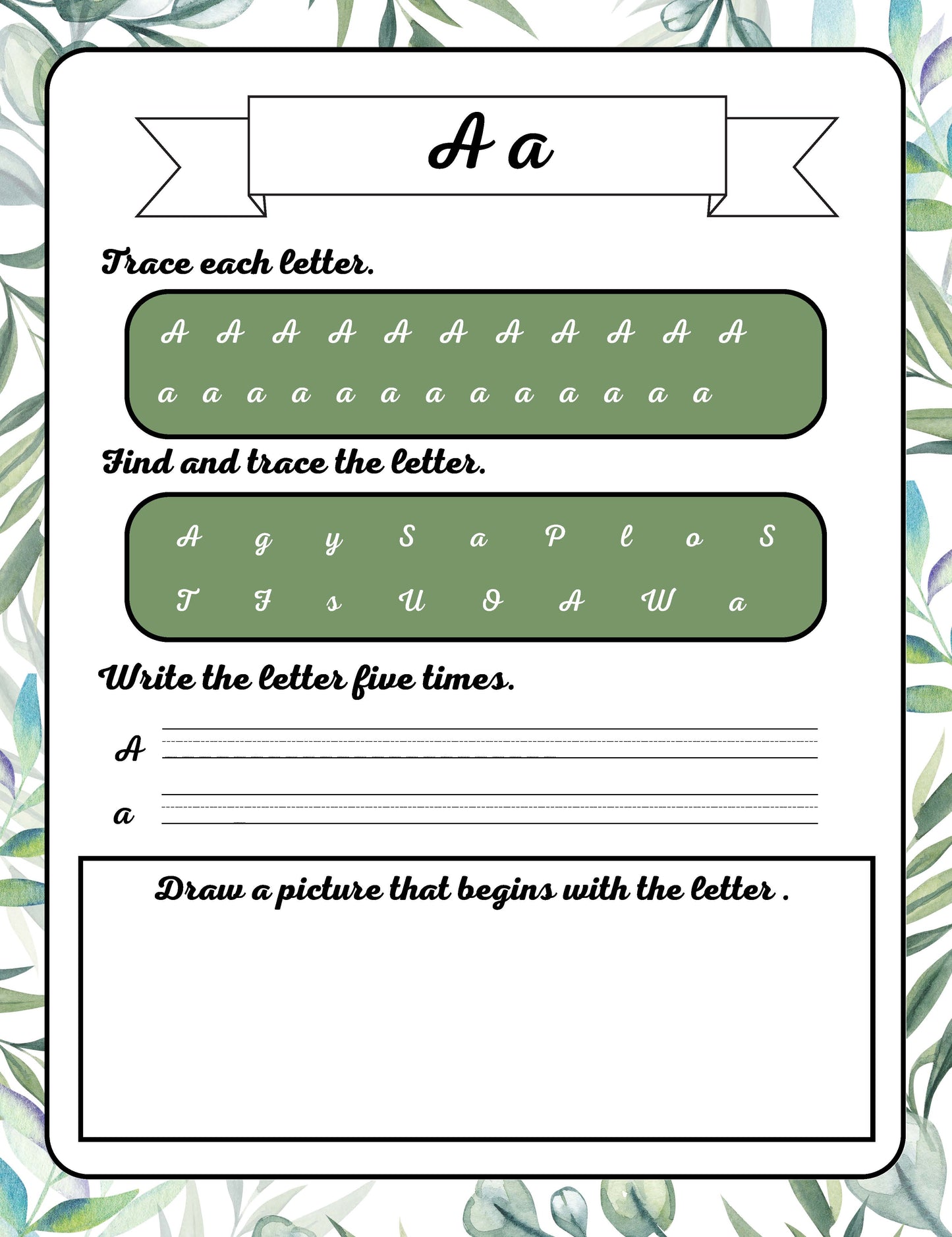 Cursive  Workbook