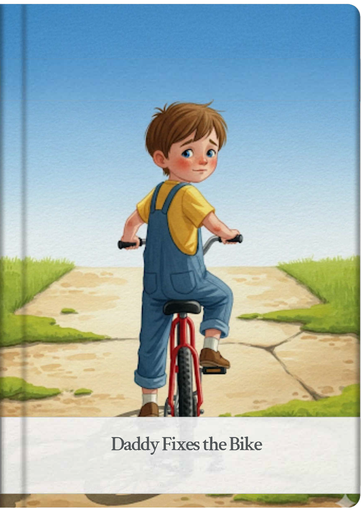 Daddy Fixes the Bike