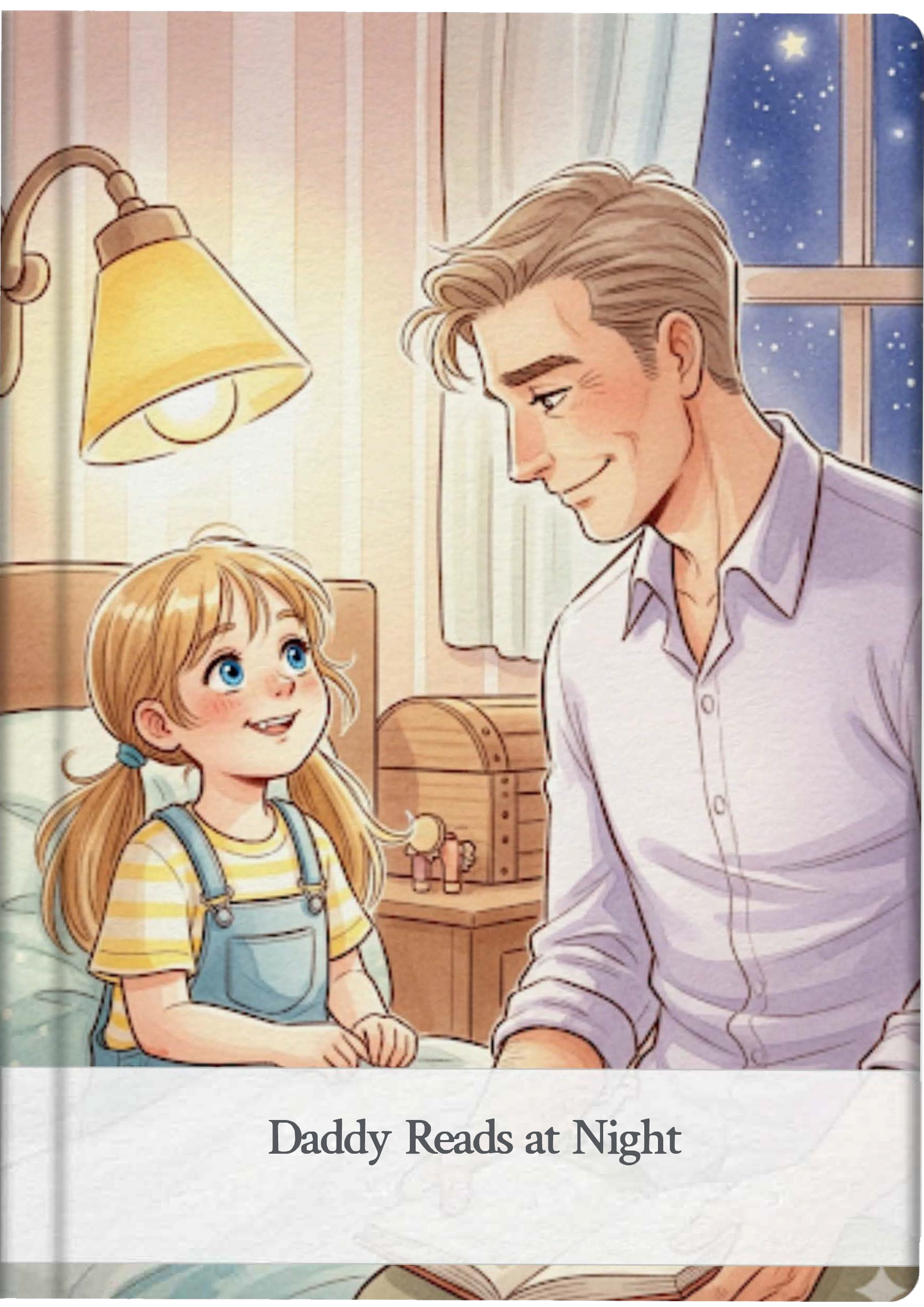 Daddy Reads at Night