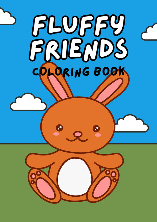 Fluffy Friends Coloring Book