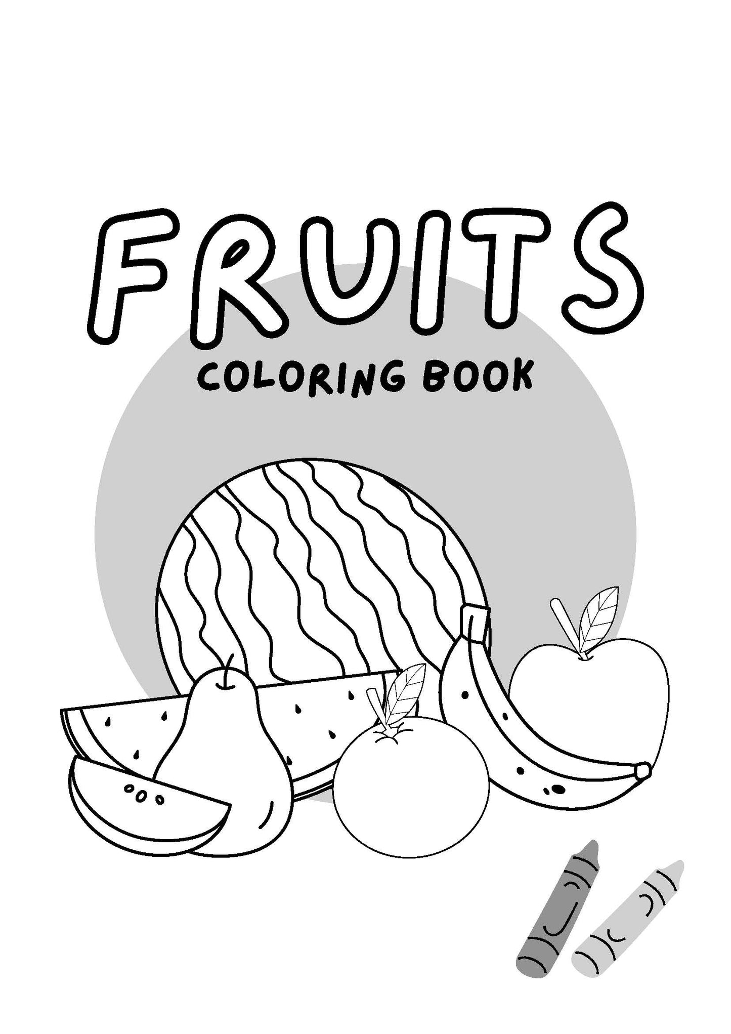 Fruits Coloring