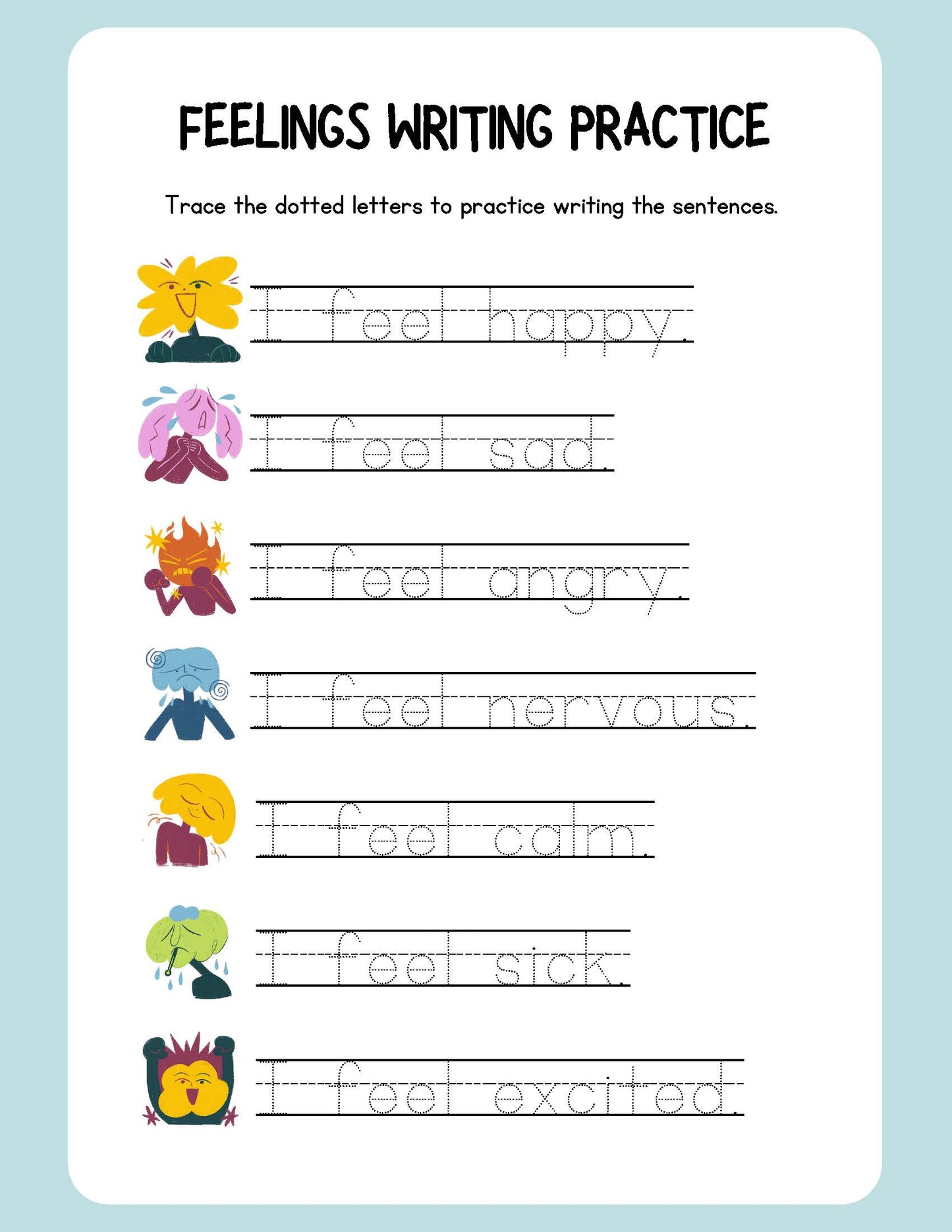 GRADE 1 WRITING PRACTICE
