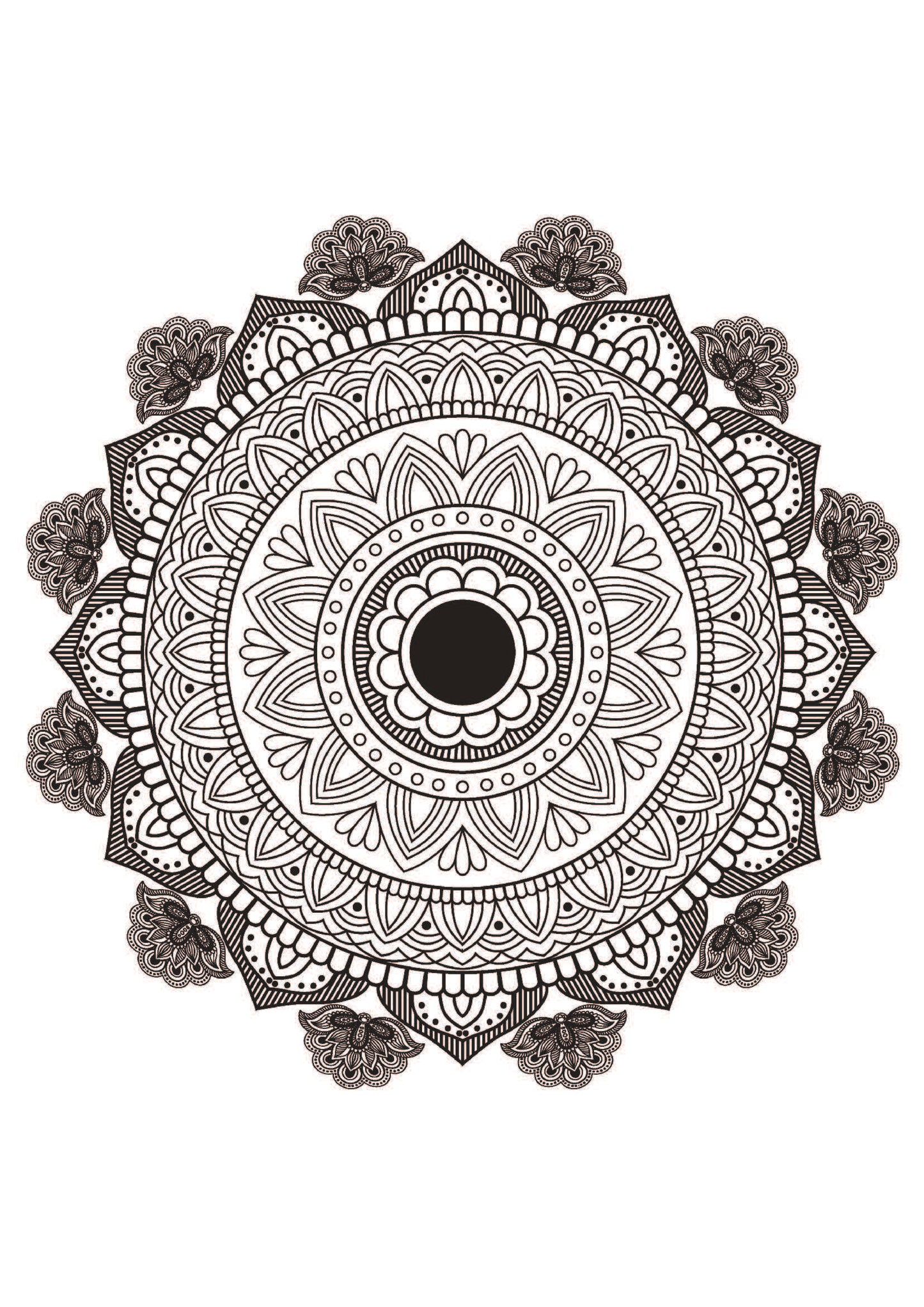 Mandala Colouring Book