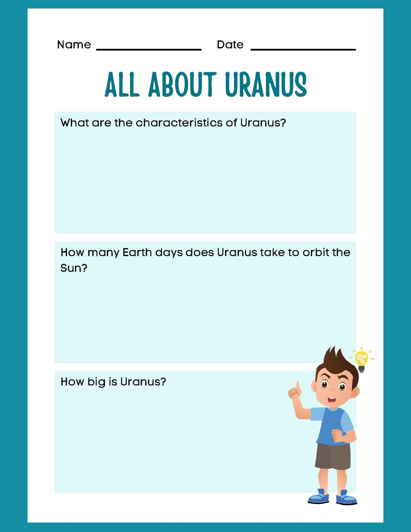 PLANET RESEARCH URANUS