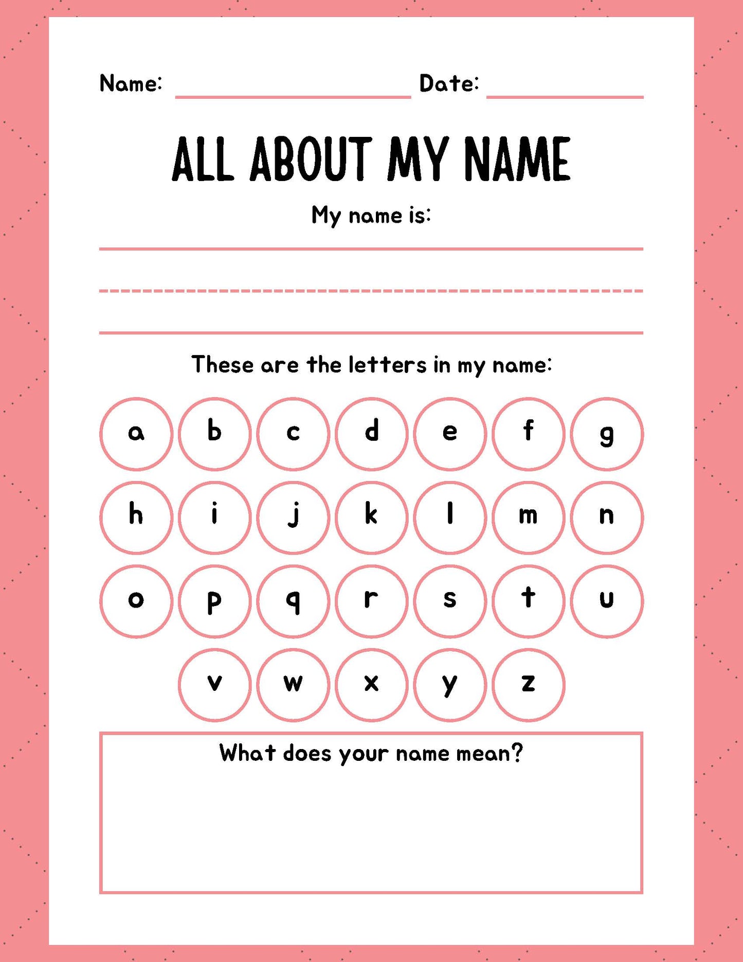 PRESCHOOL LEARNING PACK