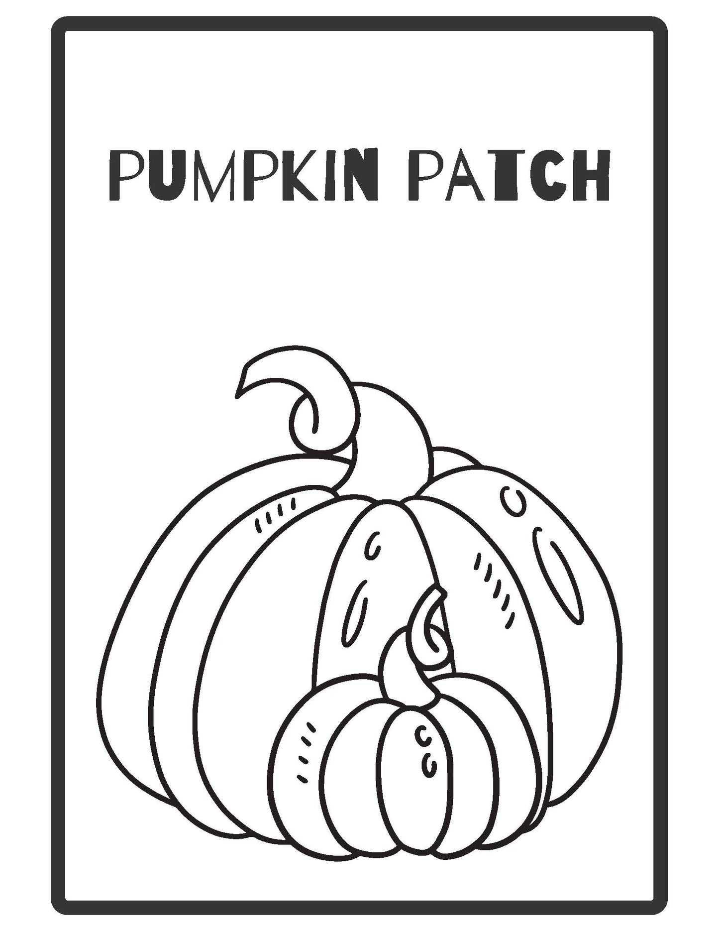 AUTUMN Coloring Book