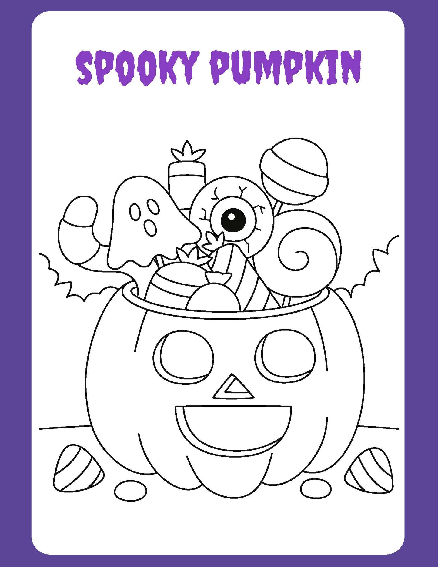 halloween coloring book 2