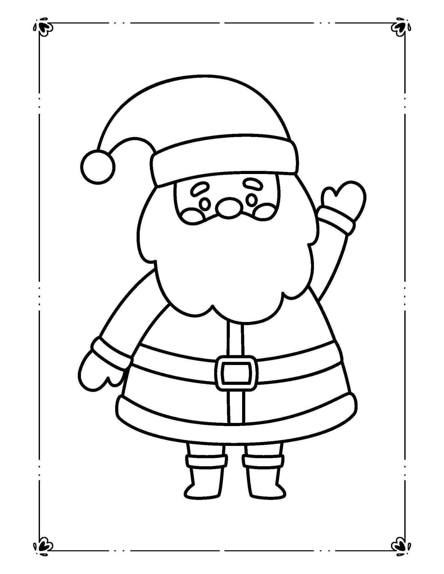 Christmas coloring Book