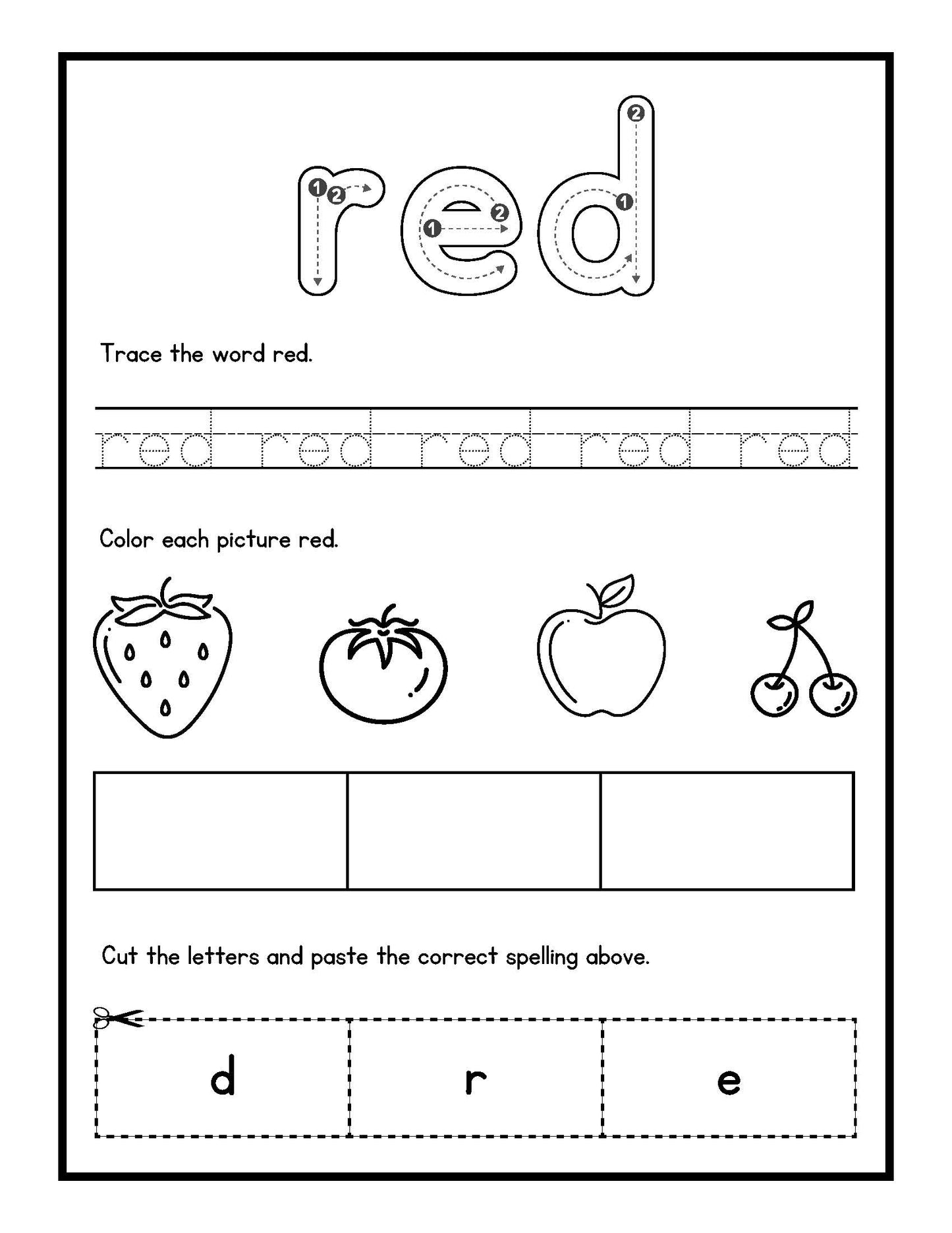 I KNOW MY COLORS! FINE MOTOR SKILLS WORKBOOK