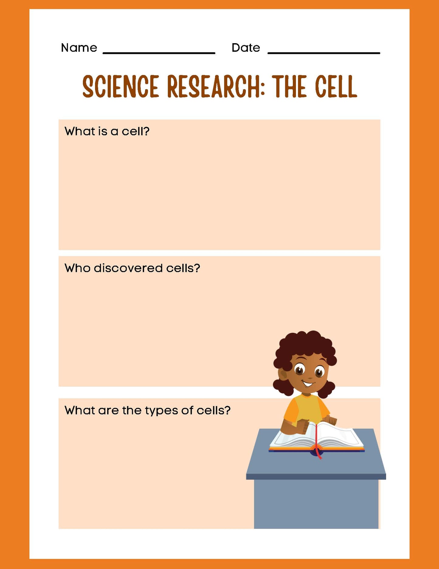 SCIENCE RESEARCH THE CELL