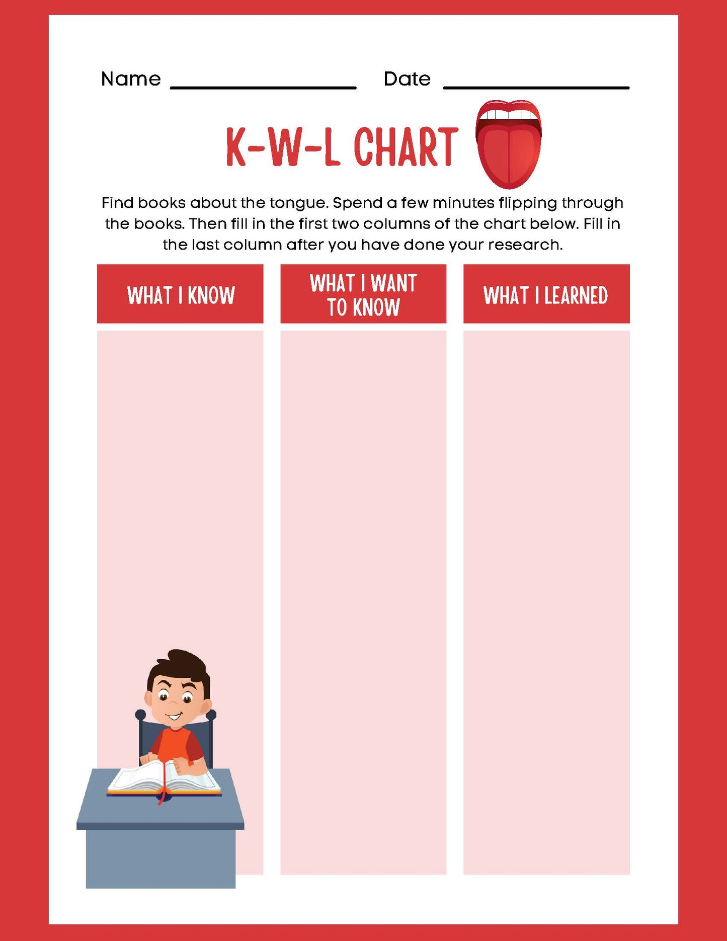 SCIENCE RESEARCH THE TONGUE