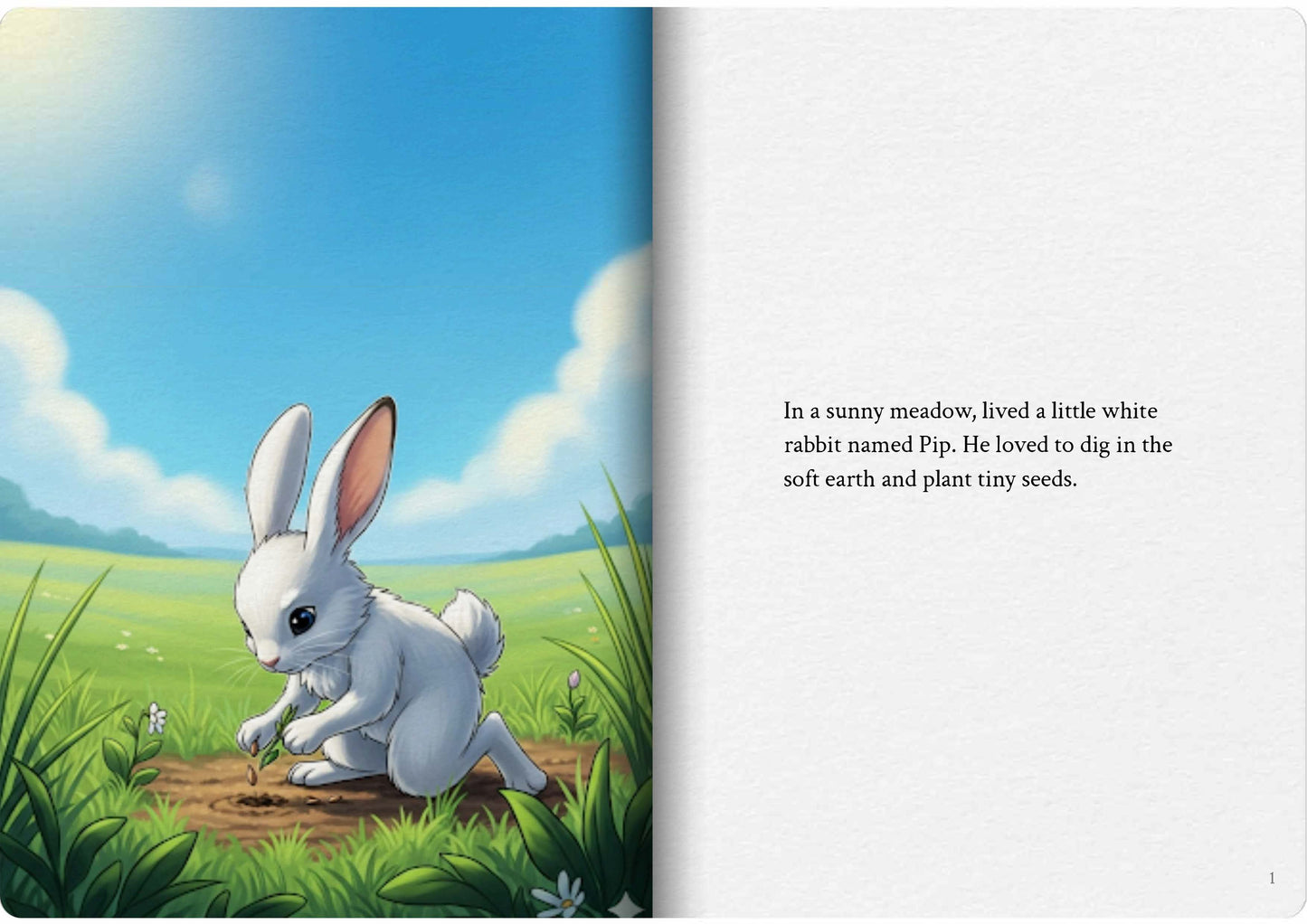 The White Rabbit Who Shared