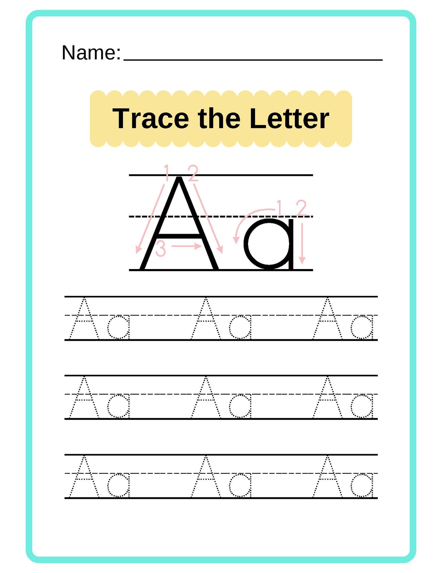 Trace the Letter