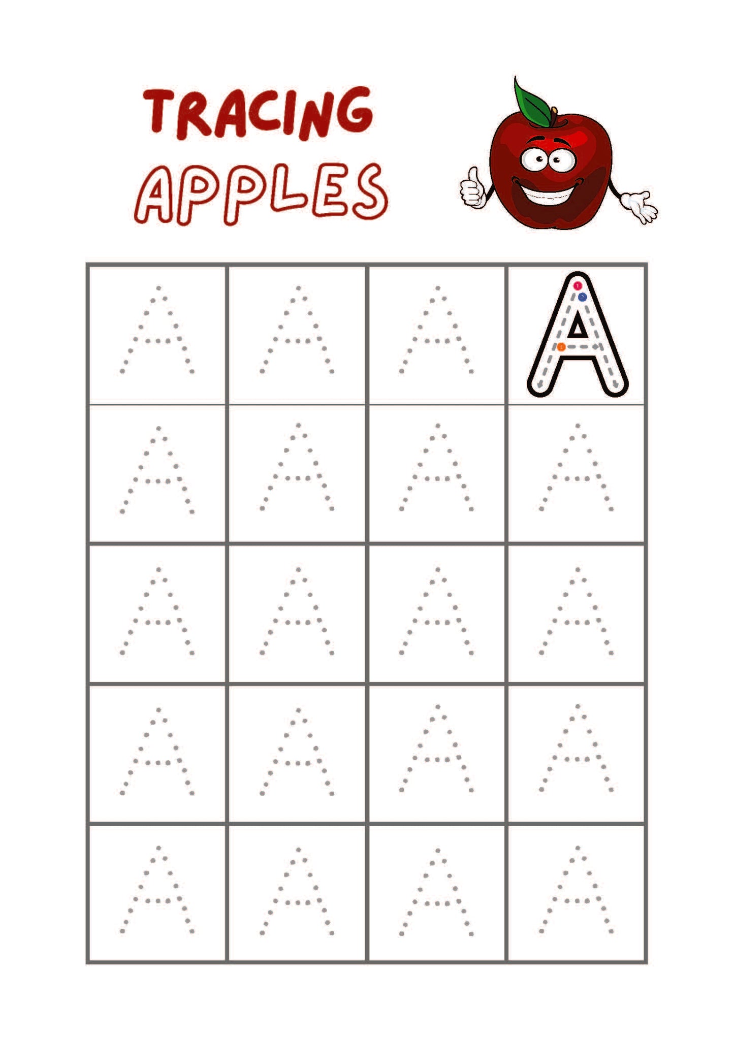 Tracing Letters Alphabet