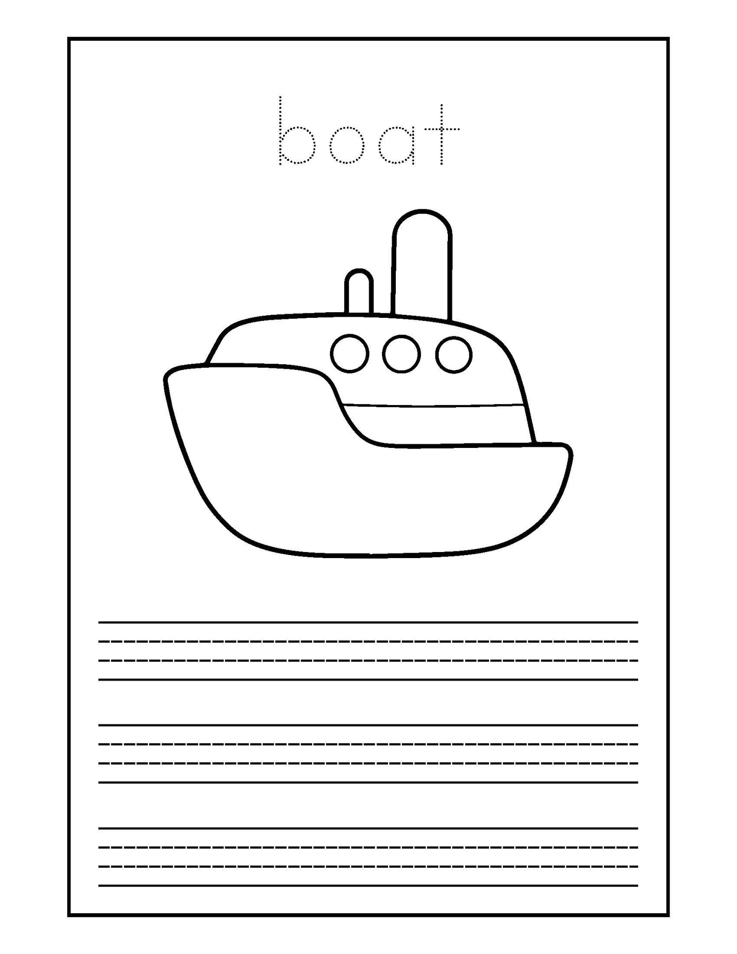 Transport Writing Book