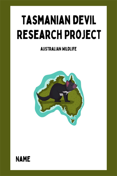 tasmanian devil Research Project australian wildlife