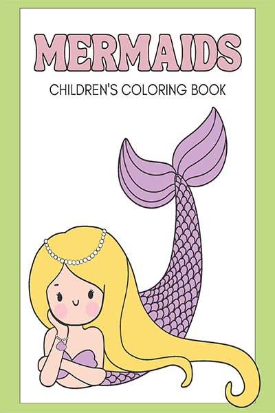 MERMAIDS CHILDREN'S COLORING BOOK