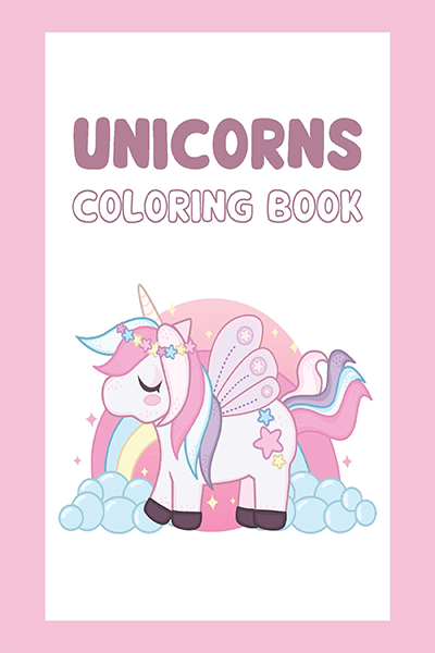 UNICORNS COLORING BOOK