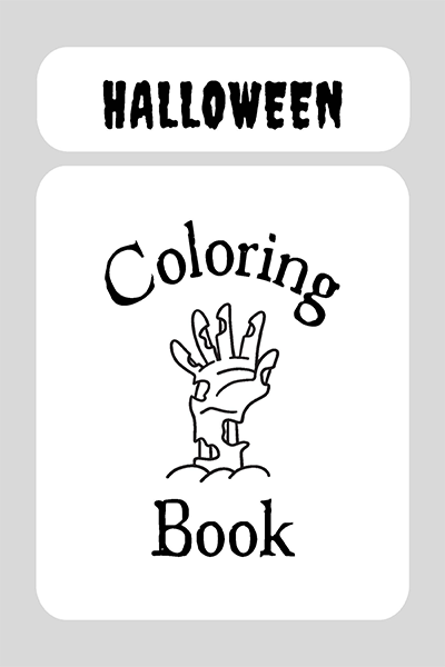 HALLOWEEN coloring book