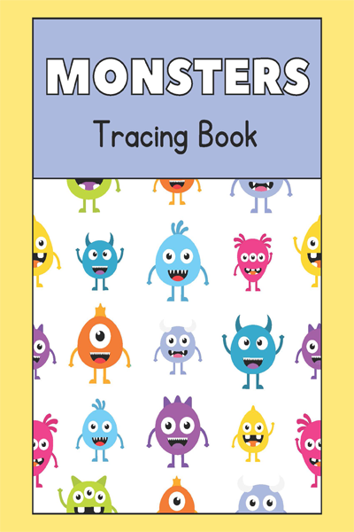 MONSTERS Tracing Book