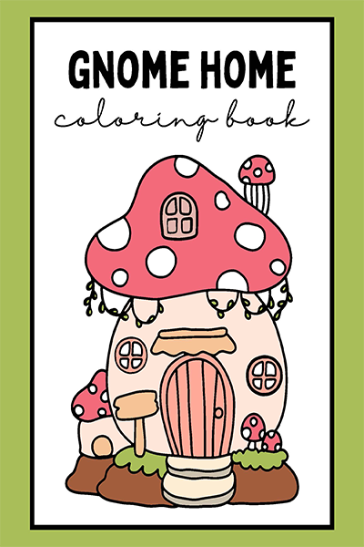 gnome home coloring book