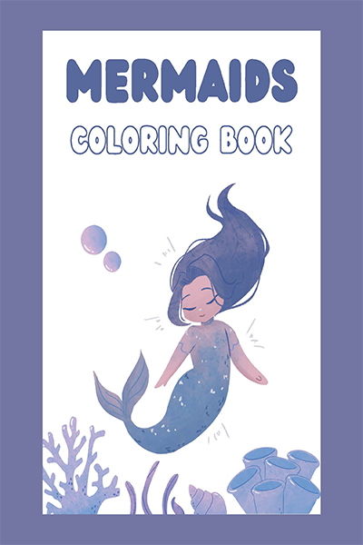 mermaids COLORING BOOK