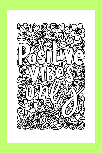 Word and picture coloring
