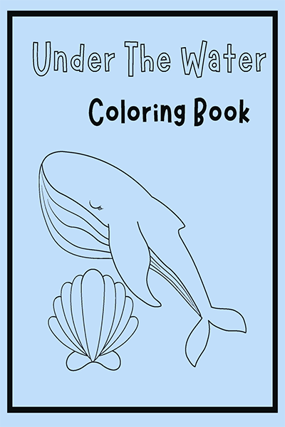 Under The Water Coloring Book