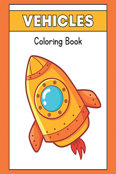 VVEHICLES Coloring Book