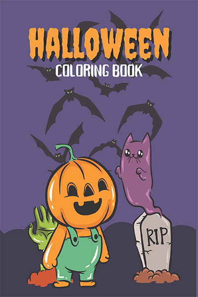 halloween coloring book 2