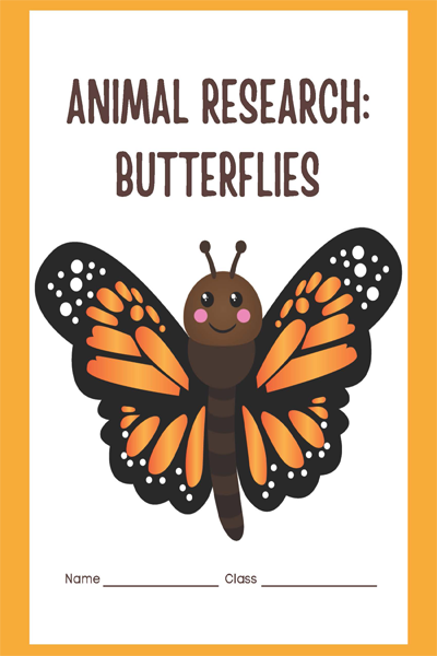 ANIMAL RESEARCH BUTTERFLIES